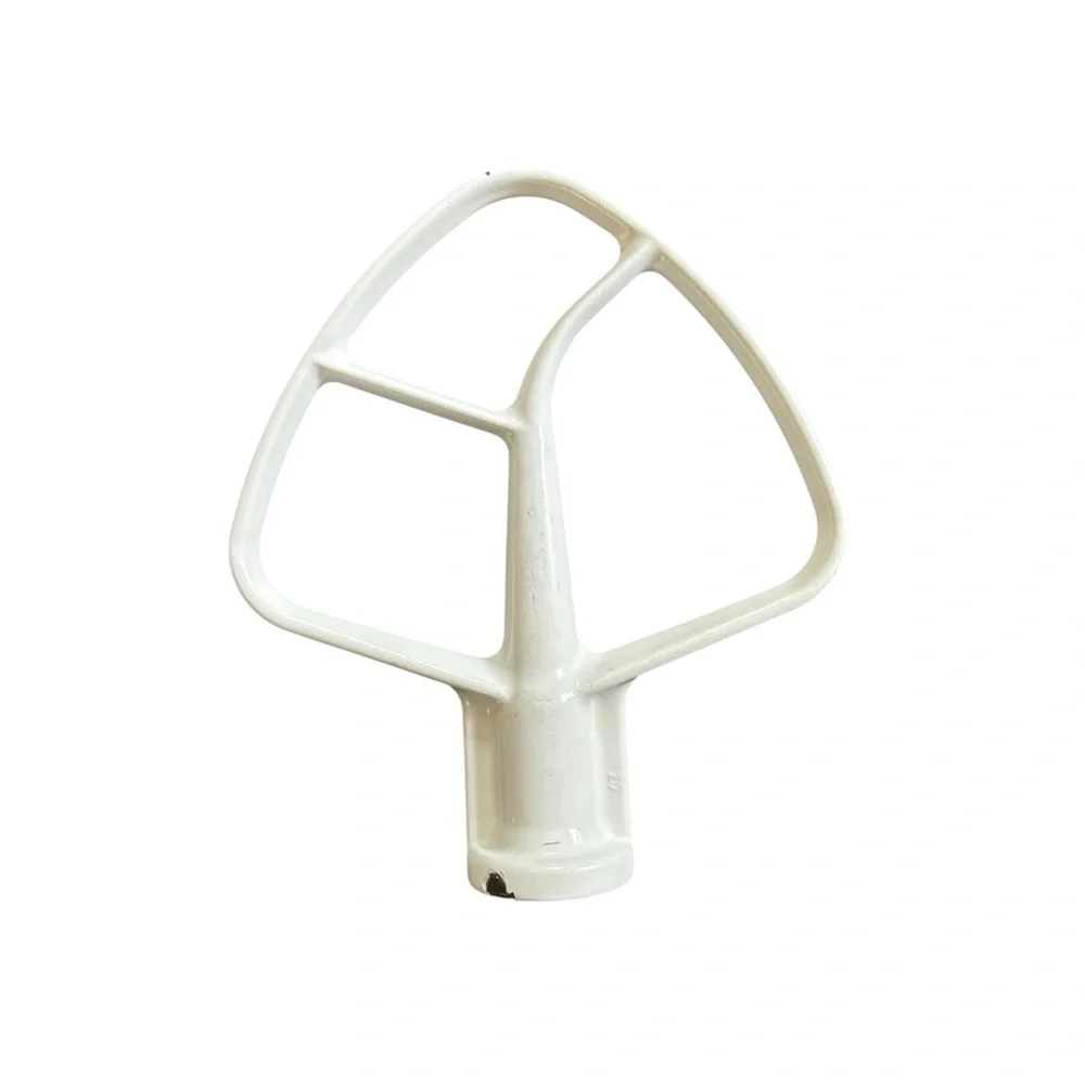 KitchenAid Coated Flat Beater, White For Mixer Attachment Dishwasher Safe